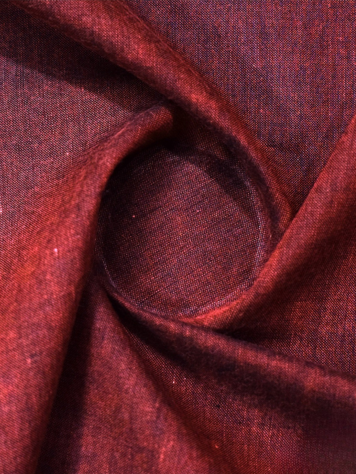 Men's Unstitched Dyed Yarn Summer Fits Red Berry Suit