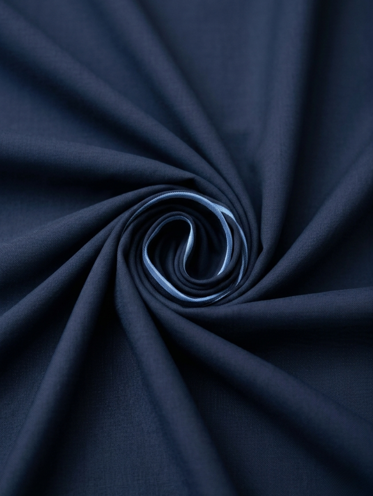 Men’s Dyed Yarn Summer Fits Navy Blue Suit