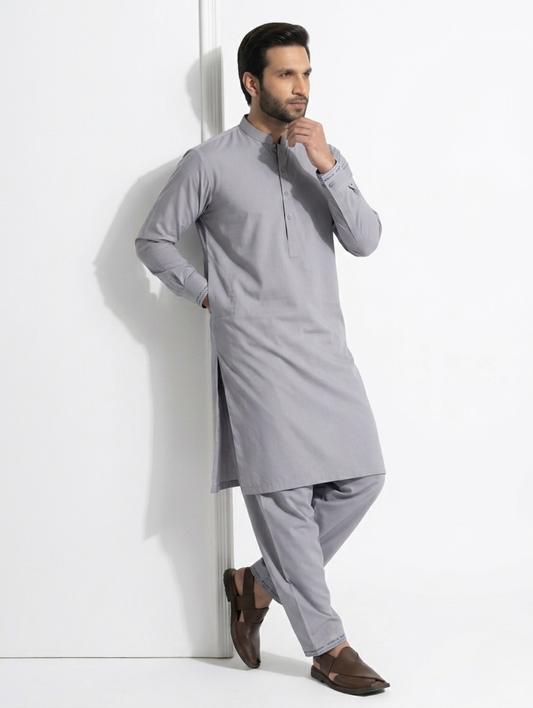 Men’s Boski Silver Gray Suit
