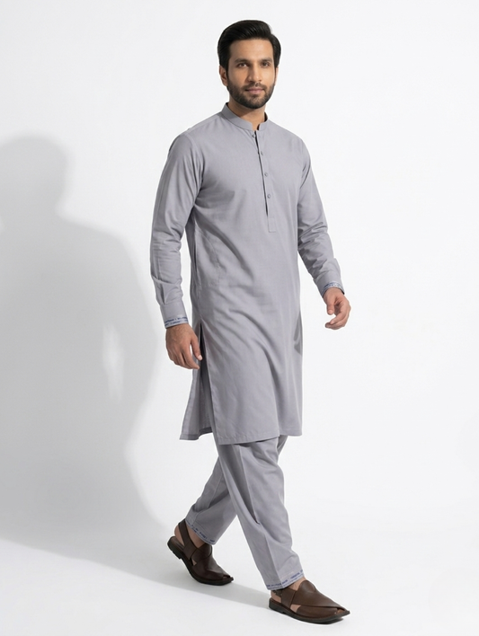 Men’s Boski Silver Gray Suit