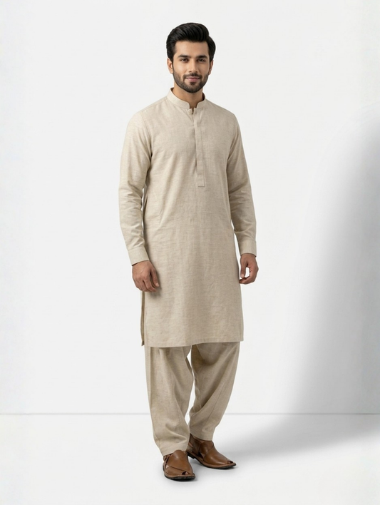 Men’s Advisor Cotton Sand Dune Suit