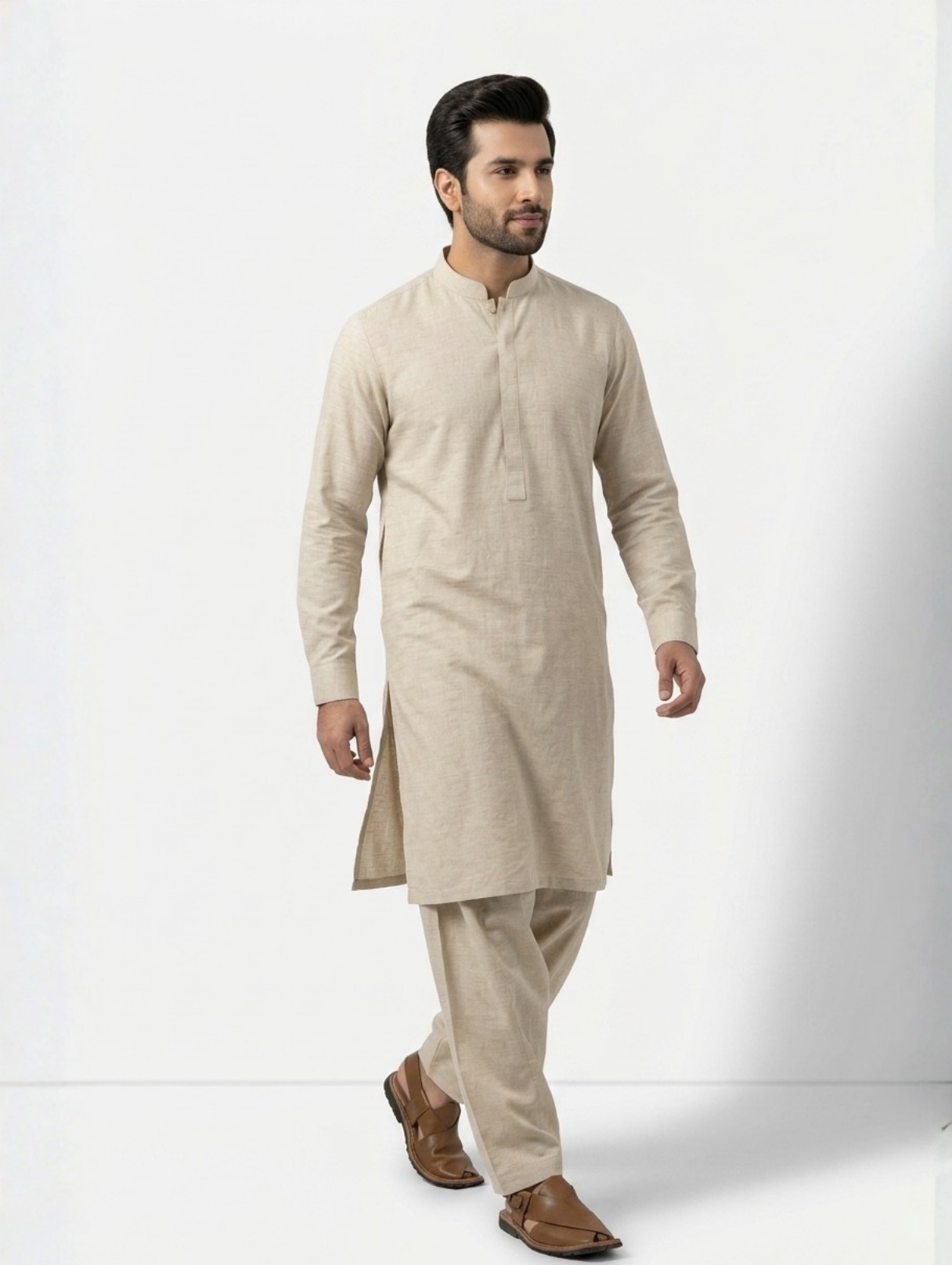 Men’s Advisor Cotton Sand Dune Suit