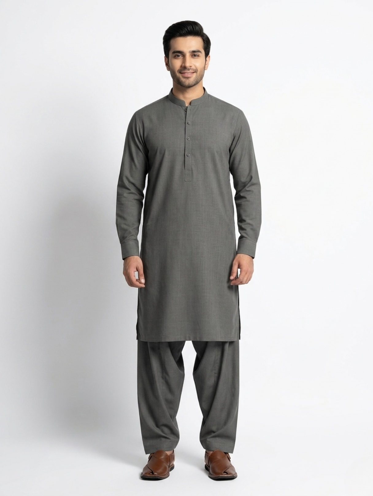 Men’s Advisor Cotton Muted Taupe Suit