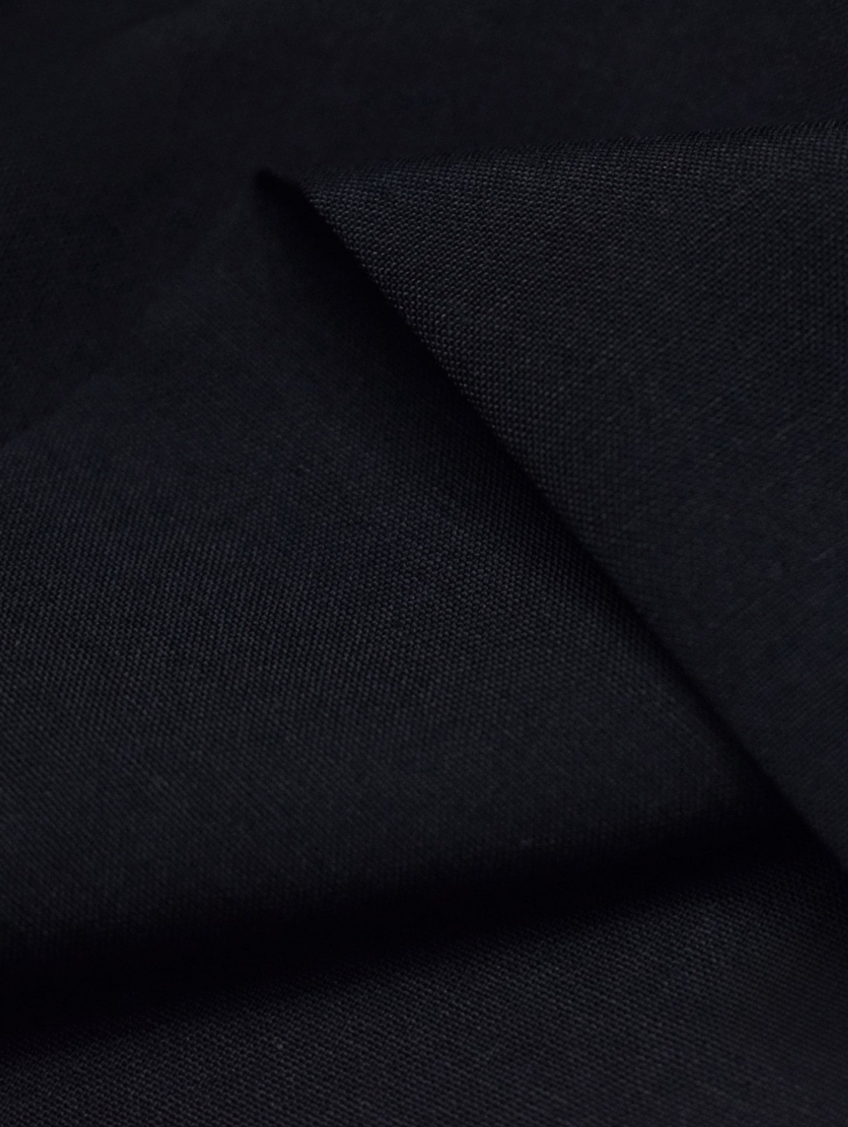 Men's Wash & Wear Smooth Black Suit