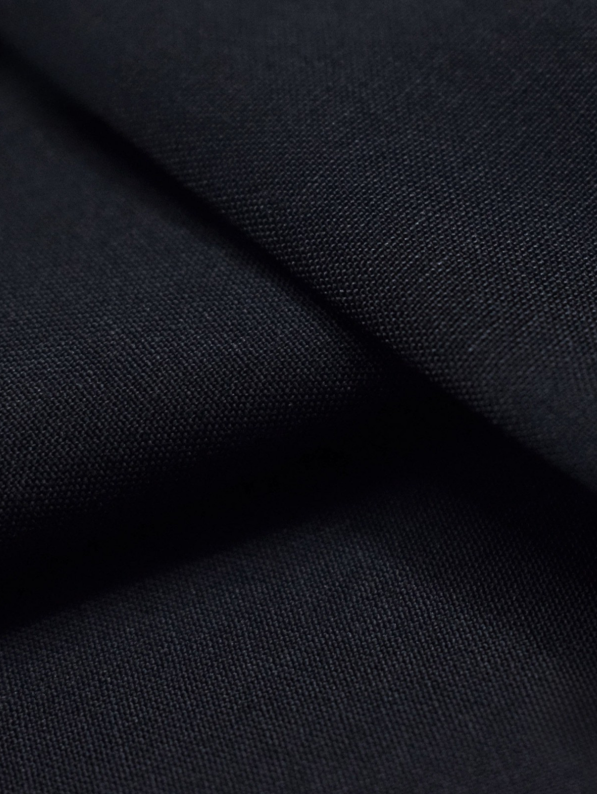 Men's Wash & Wear Smooth Black Suit