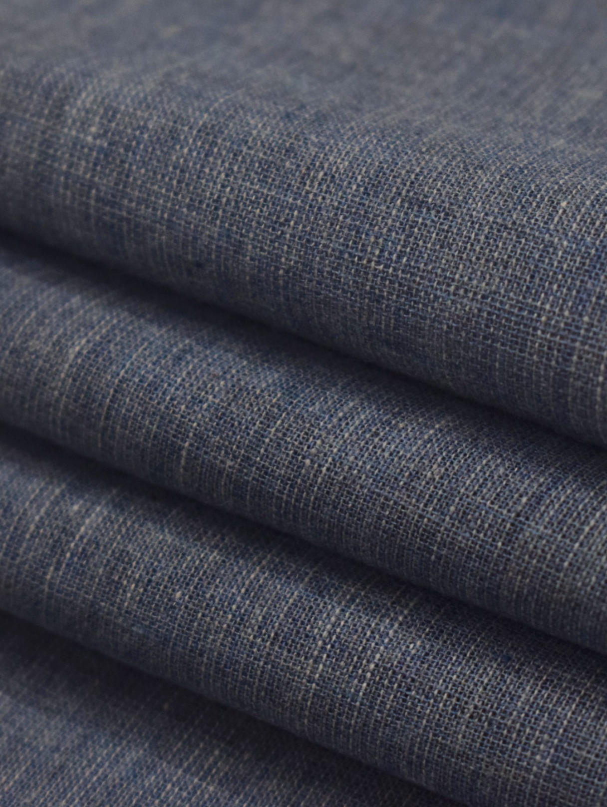 Men's Unstitched Wind Cross Dyed Yarn Denim Silver Suit