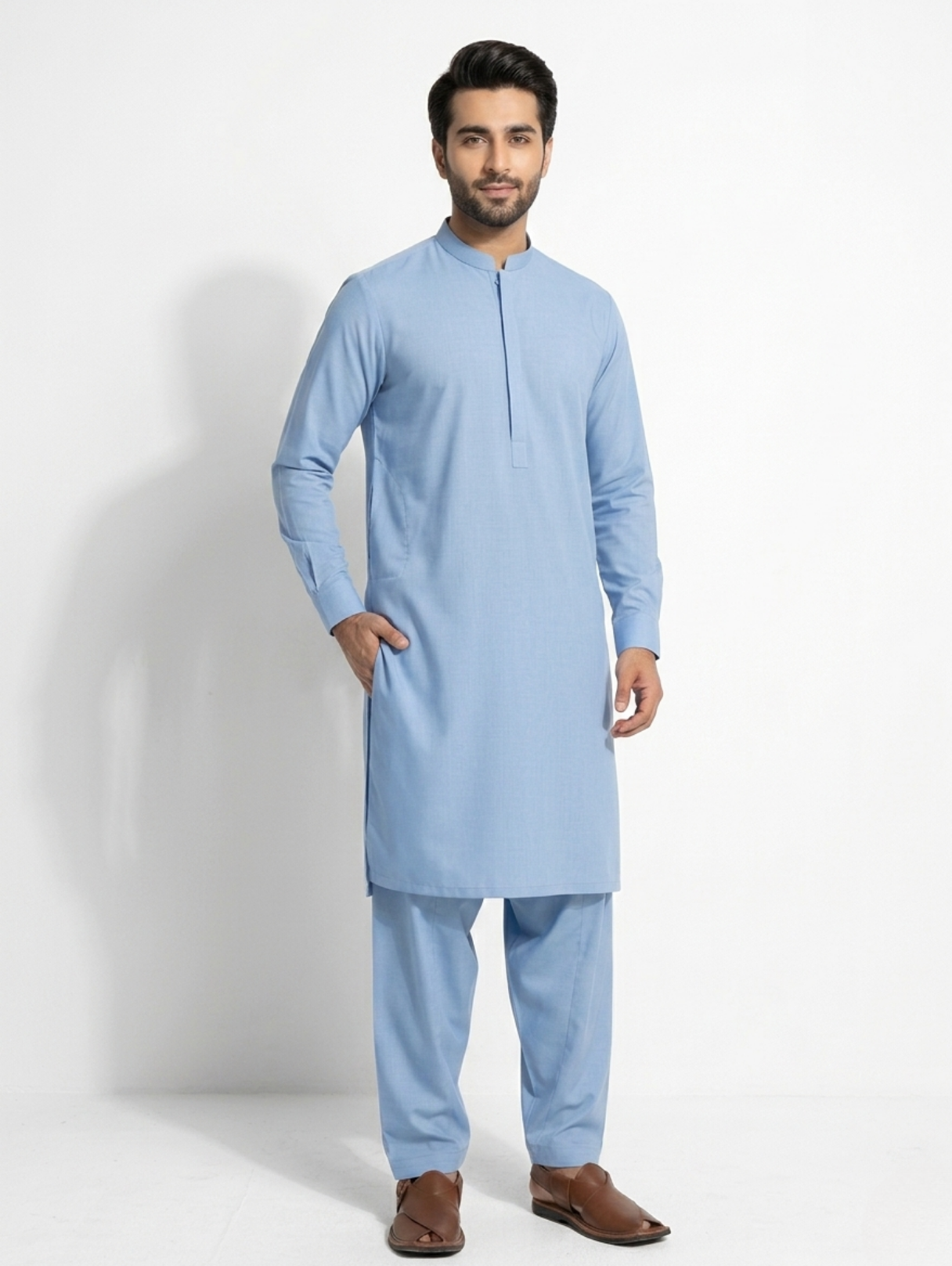 Men’s Boski Sky Blue Suit