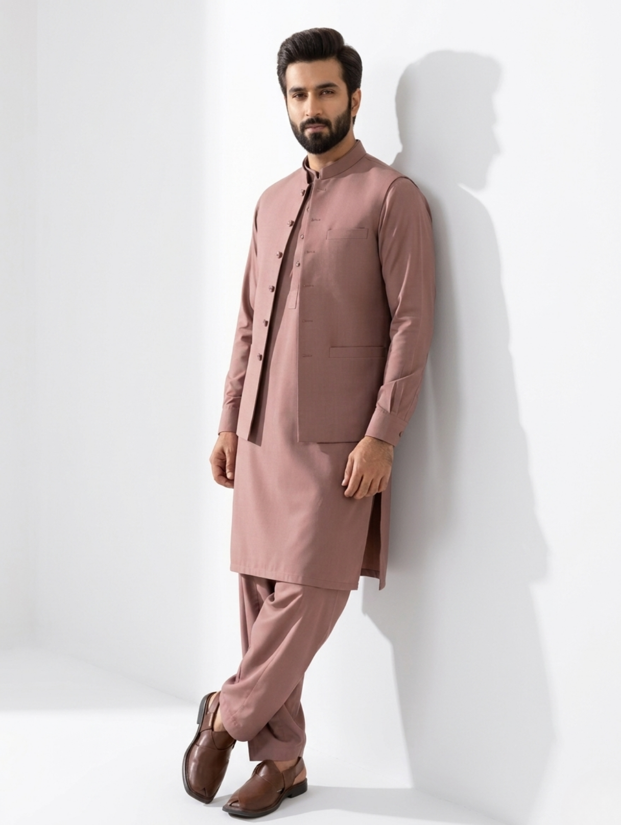 Men’s Boski Tea Pink Suit