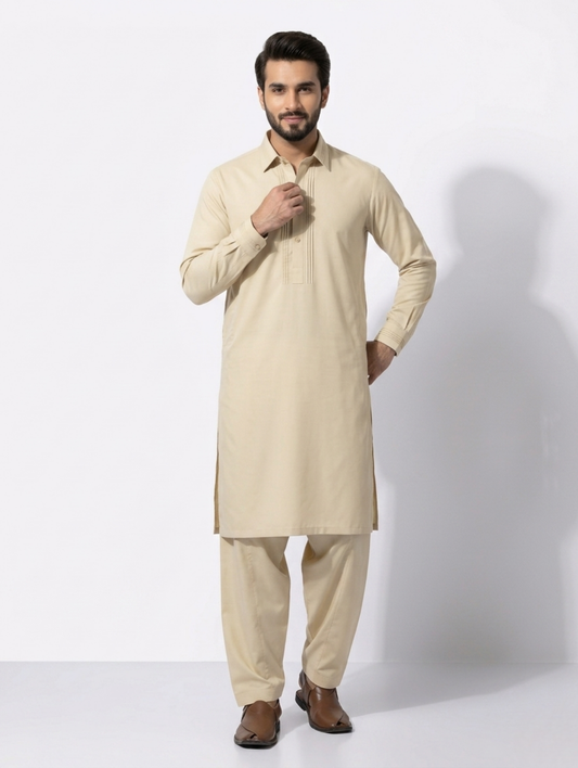Men’s Boski Almond Beige Suit