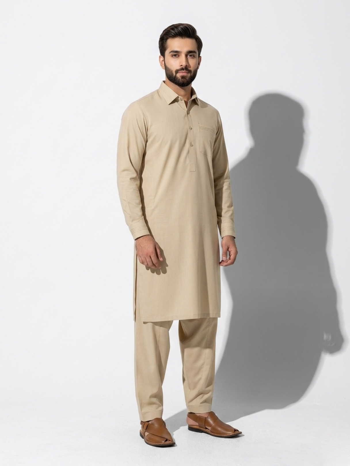 Men’s Boski Camel Golden Beige Suit