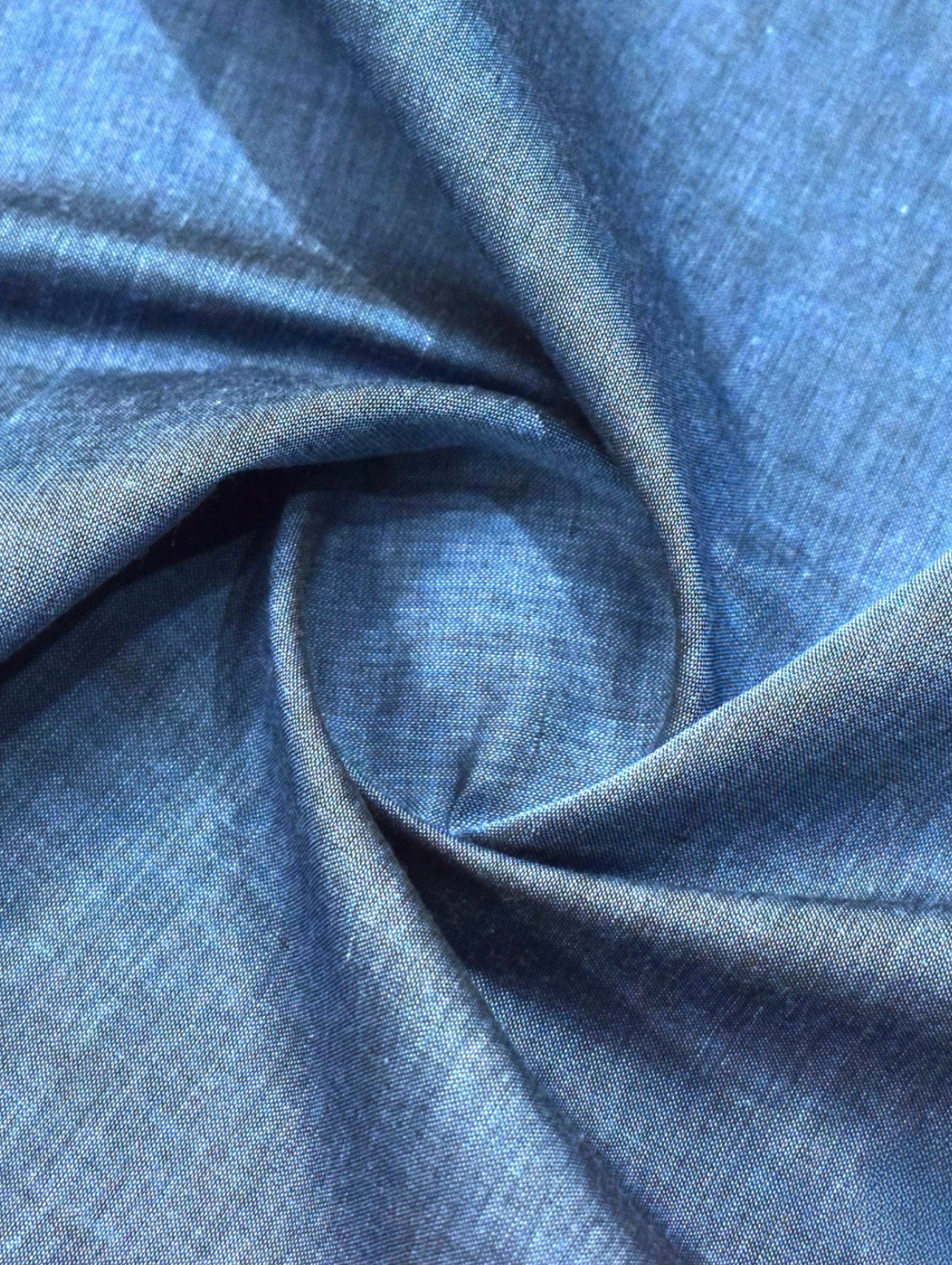 Men's Unstitched Dyed Yarn Summer Fits Iron Blue Suit