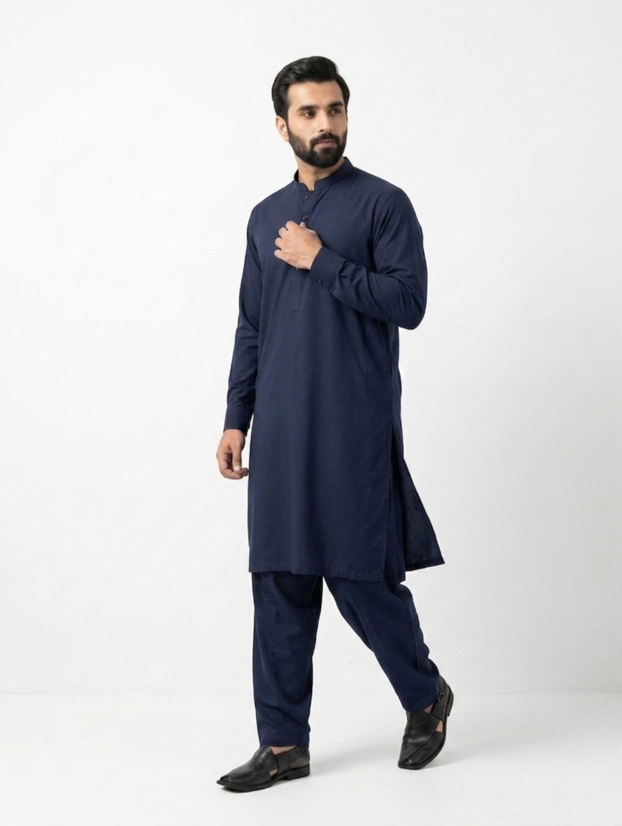 Men’s Breeze Cotton Royal Navy Suit